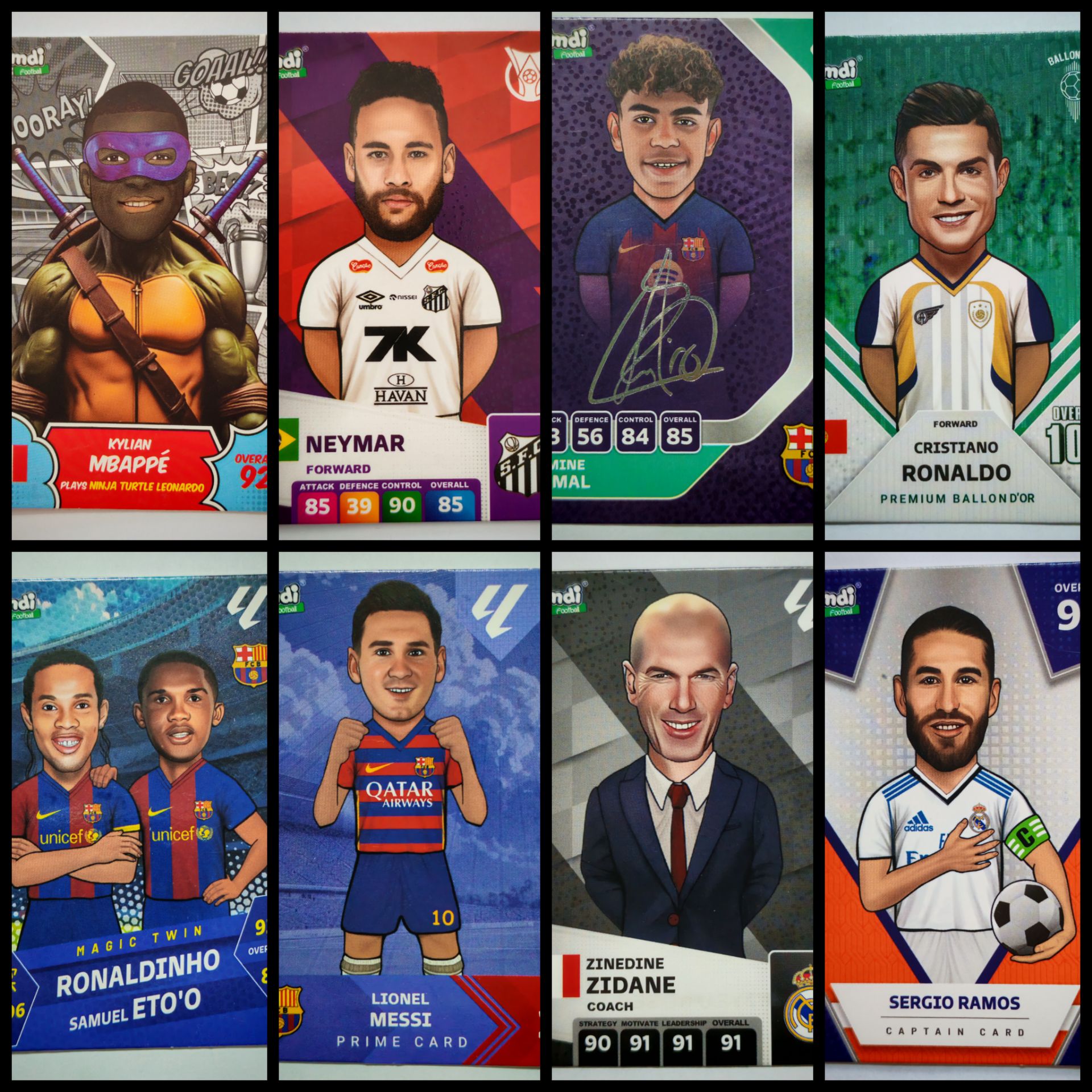 کارت های بازی کیمدی فوتبال