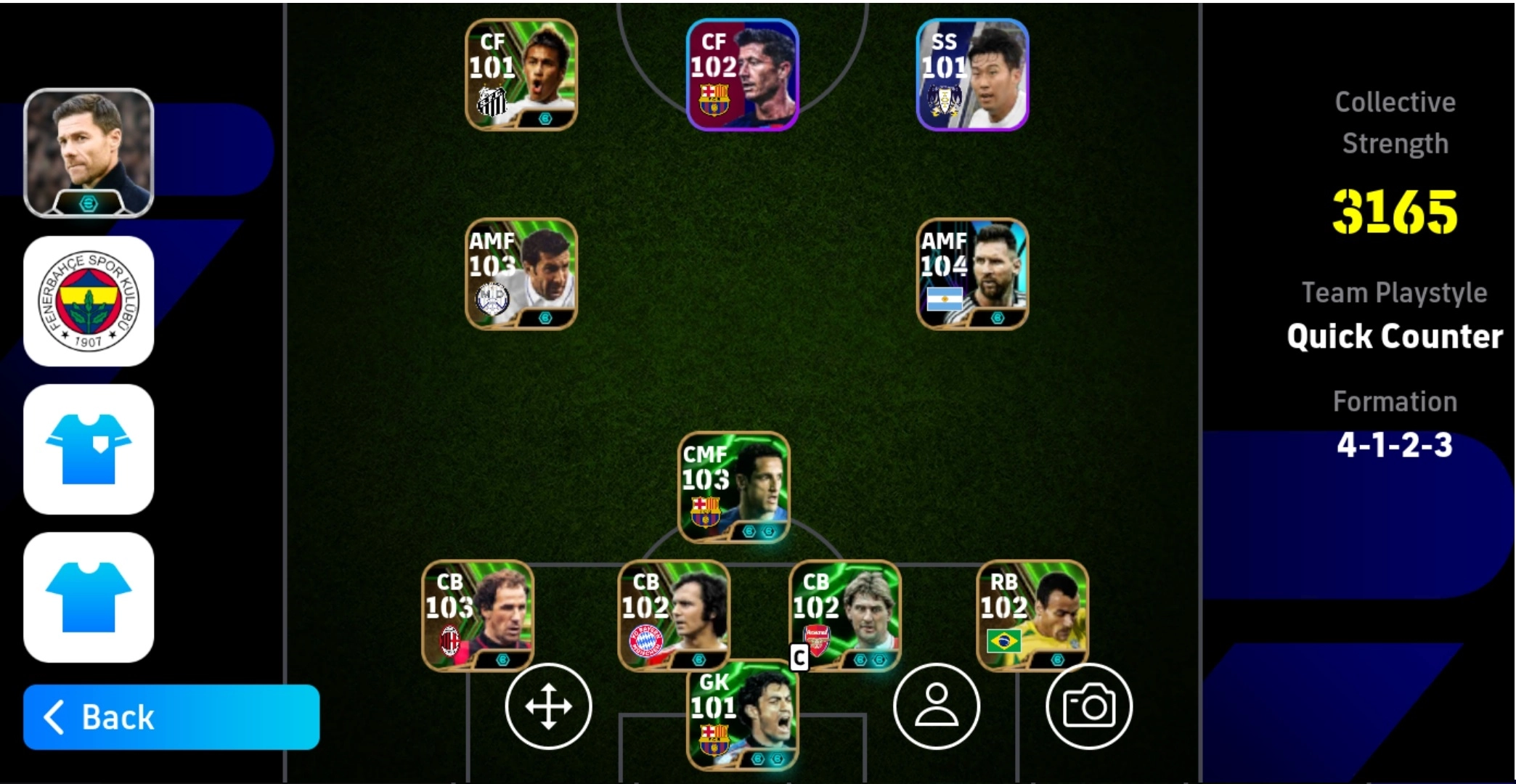 اکانت بازی فوتبال efootball اورال 3165