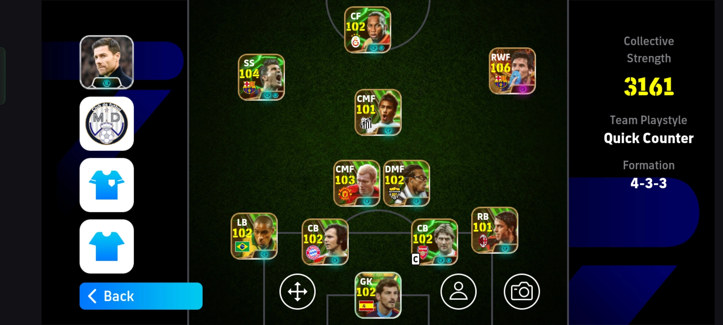 اکانت فوتبال موبایل efootball اورال 3161