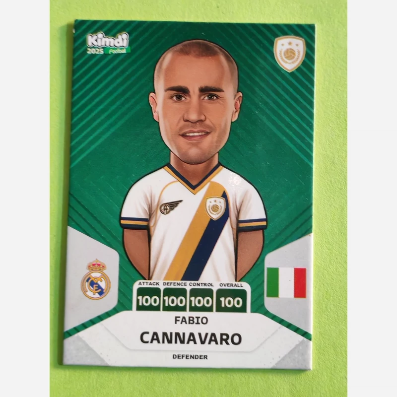 کارت کیمدی توپ طلا فابیو کاناوارو سری 100 بالون دور 2025
