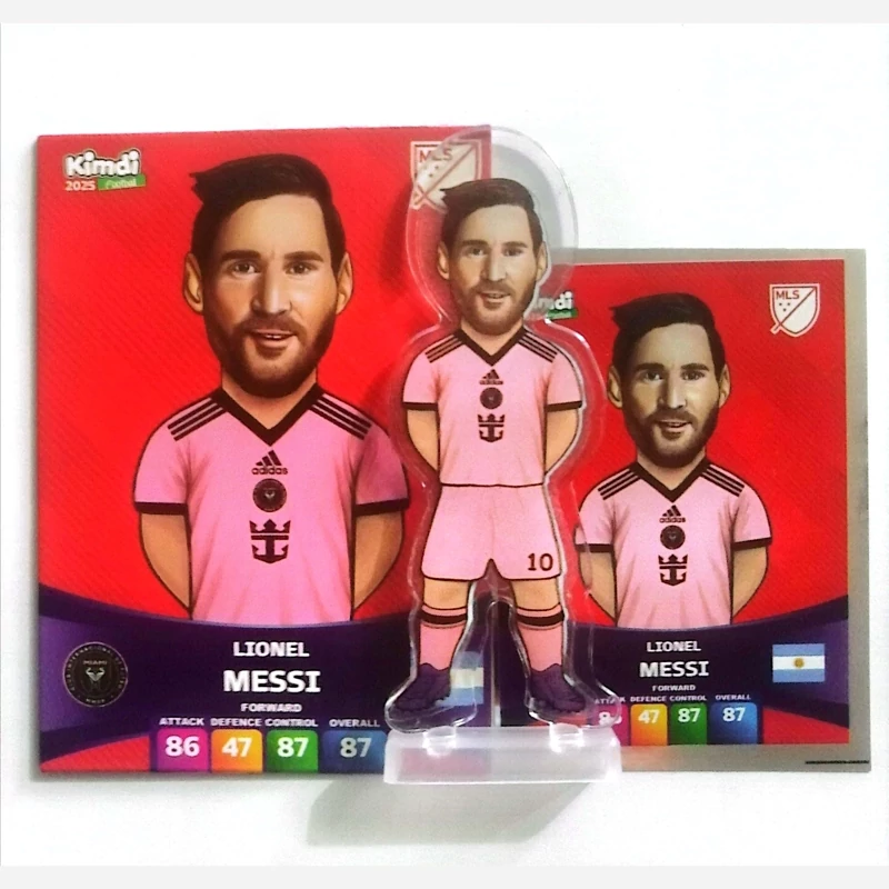 کارت کیمدی بیسیک لیونل مسی با برچسب و مینی فیگور