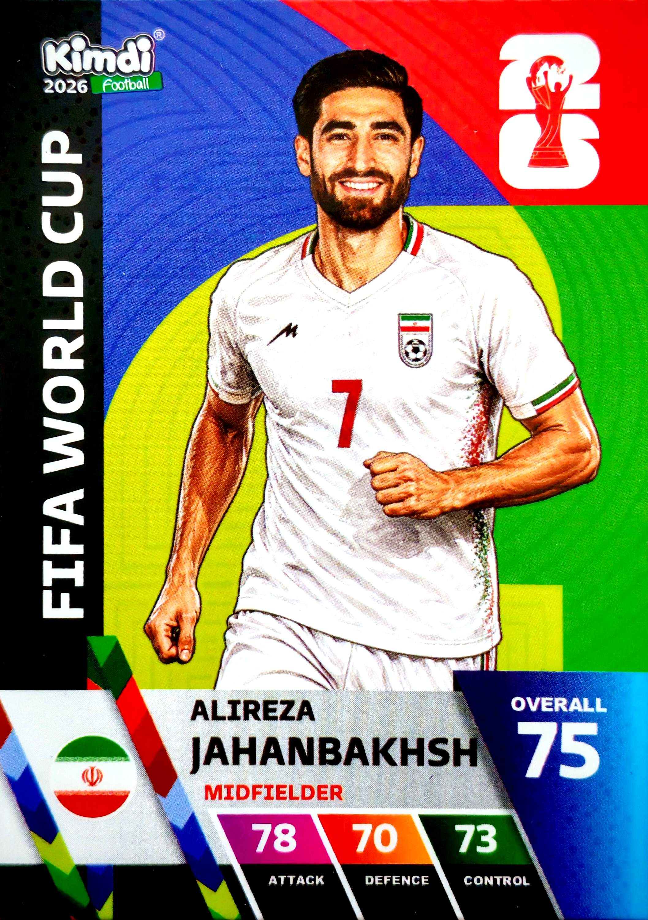 کارت کیمدی جام جهانی علیرضا جهانبخش ایران 2026