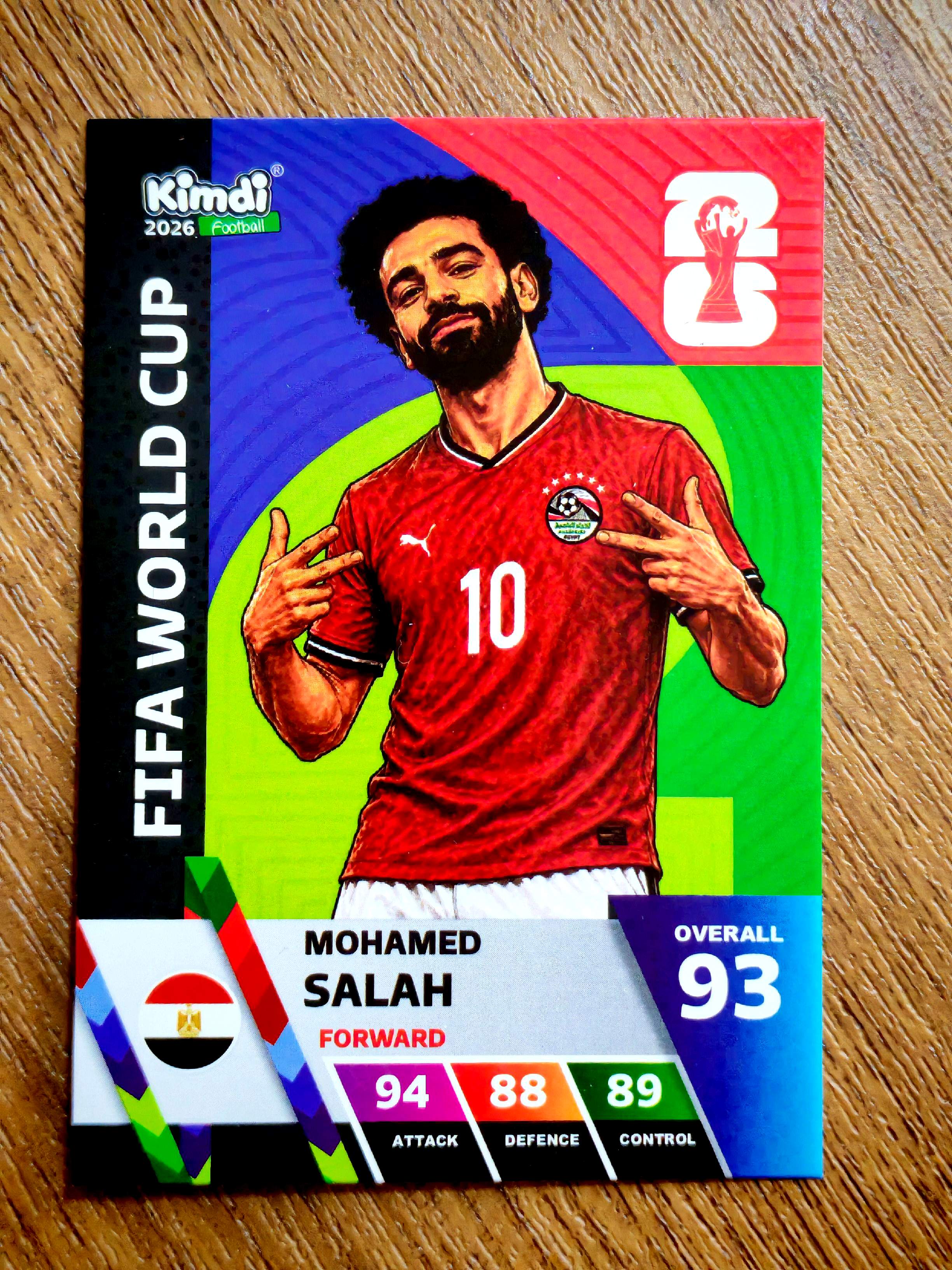 کارت کیمدی جام جهانی محمد صلاح مصر 2026